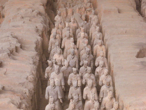 Terracotta Warriors.